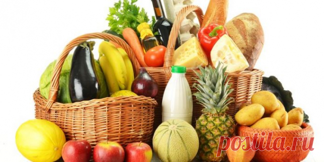 Список полезных продуктов для отдельных органов