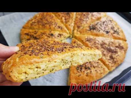 Лепёшки  с Зеленью ТАЮЩИЕ ВО РТУ быстро и вкусно