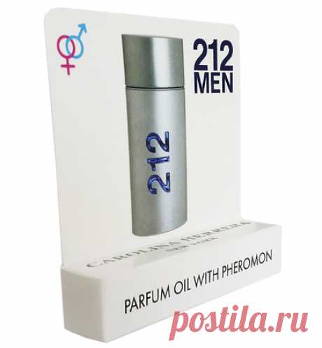 МИНИ ПАРФЮМ С ФЕРОМОНАМИ CAROLINA HERRERA 212 MEN 5 ML