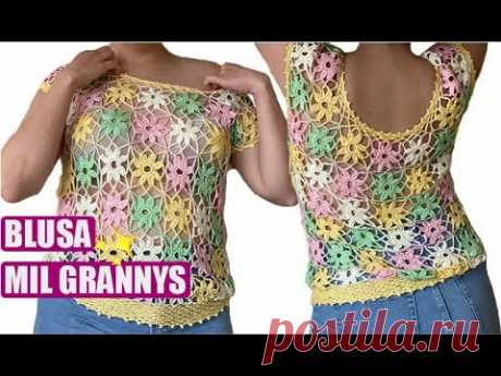 MARAVILLOSA BLUSA MIL GRANNYS