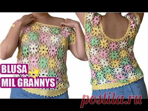 MARAVILLOSA BLUSA MIL GRANNYS