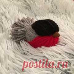 Снегири из ниток