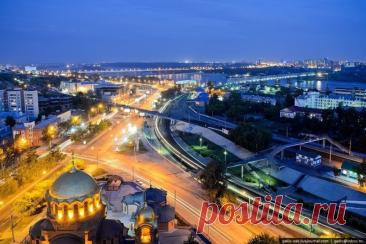 Новосибирск с высоты.