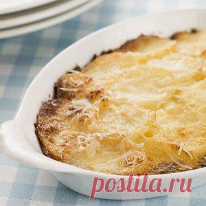 Картофельный гратэн со сливками рецепт – вегетарианская еда: основные блюда