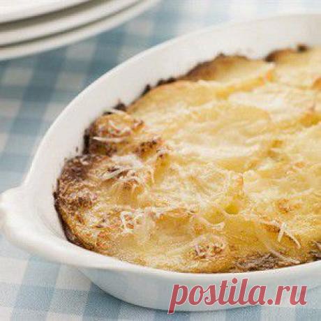 Картофельный гратэн со сливками рецепт – вегетарианская еда: основные блюда