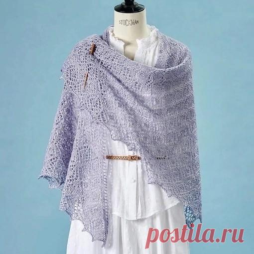 Ажурная фарерская шаль &laquo;Phossili Bay&raquo; от Anniken Allis