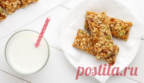 Гранола, гранола рецепт, батончик, батончики рецепт, перекус