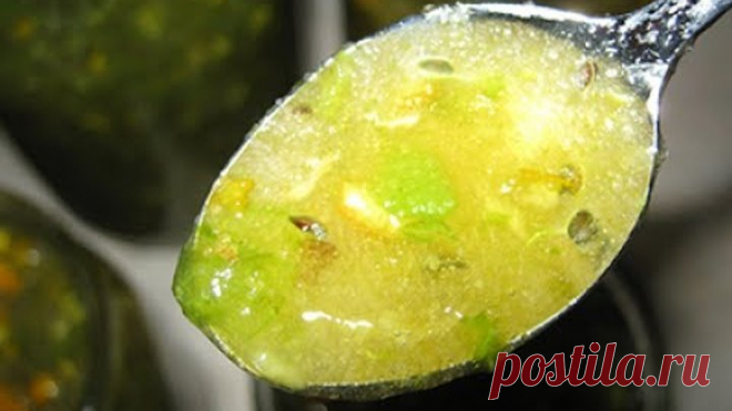 Варенье из крыжовника с апельсинами (без варки)