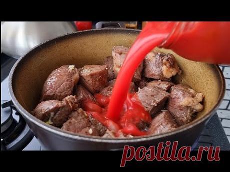 Любое МЯСО станет нежным и сочным, если Вы приготовите так! Боже как вкусно! ОХ КАКАЯ ВКУСНЯТИНА!