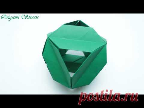 Как сделать шар из бумаги. Оригами шар из бумаги