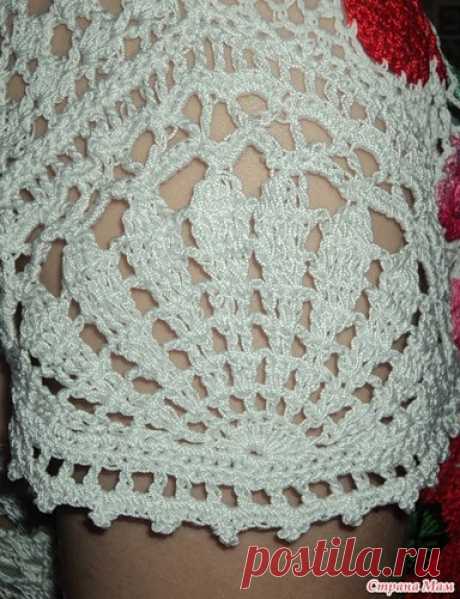 Рукав крючком