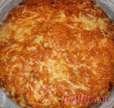 Как приготовить кабачковый пирог - запеканка - рецепт, ингредиенты и фотографии