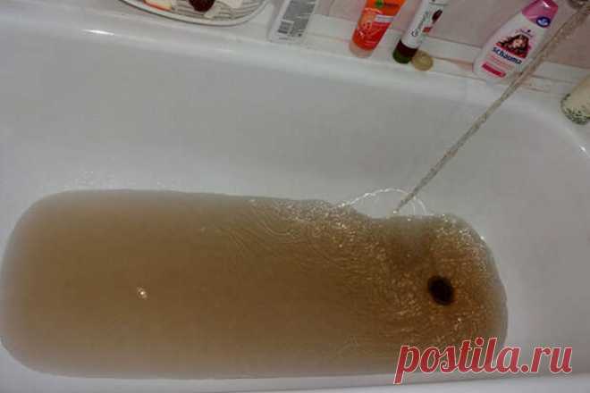 Чудо-средство для чистки ржавой ванны