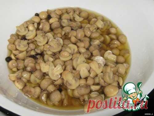 Маринованные грибы быстрого приготовления Кулинарный рецепт