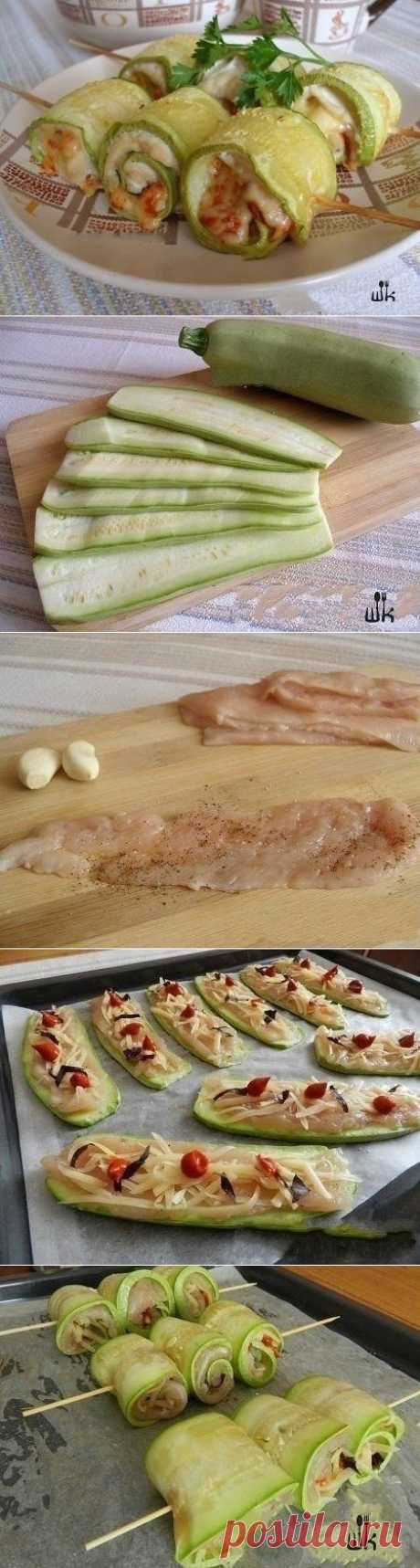 РУЛЕТИКИ ИЗ КАБАЧКОВ И КУРИЦЫ » В сети – себя просвети!