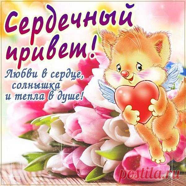 Сердечный привет!