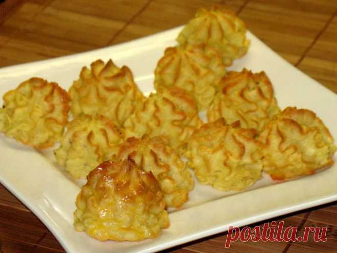 Картофельный гарнир "Герцогиня" (patate "duchesse")