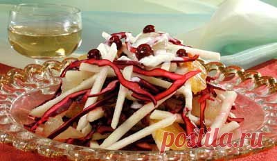 Салат "Оранж". - Рецепты - Доставка пиццы, обедов, суши, питьевой воды домой и в офис, банкет, кейтеринг, организация мероприятий в Петербурге