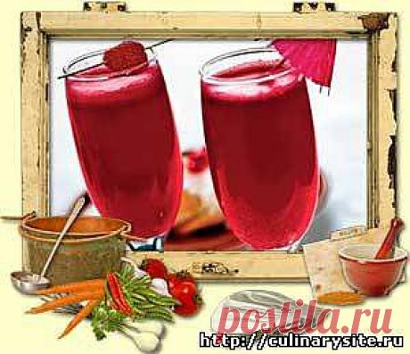 Рецепт приготовления игристого фруктового коктейля