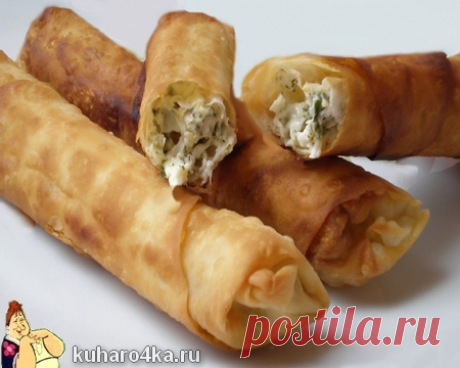 Хозяюшка. Кушать подано! - Пирожки-сигары