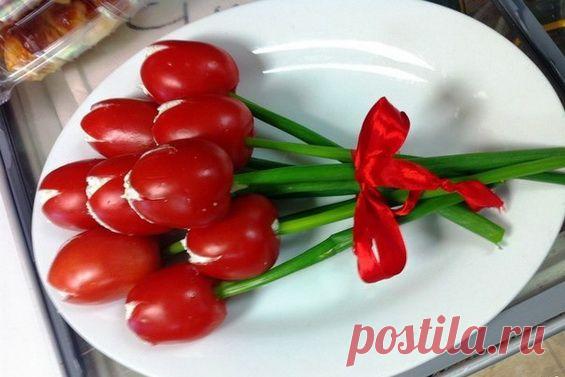 Украшение салатов к празднику: рецепты с фото | 8 Ложек