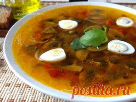 Средиземноморская луковая похлебка с шампиньонами и гренками. Рецепт c фото, мы подскажем, как приготовить!