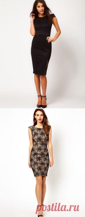 В чем уникальность платья-футляр и с чем оно сочетается
