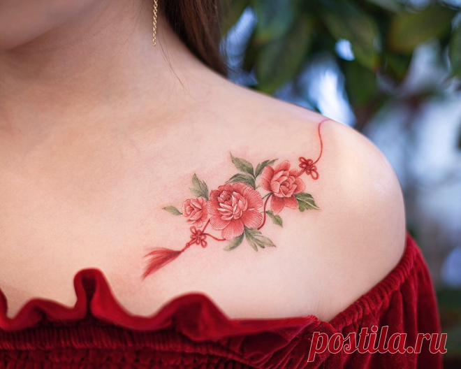 Татуировки на ключицах | iNKPPL