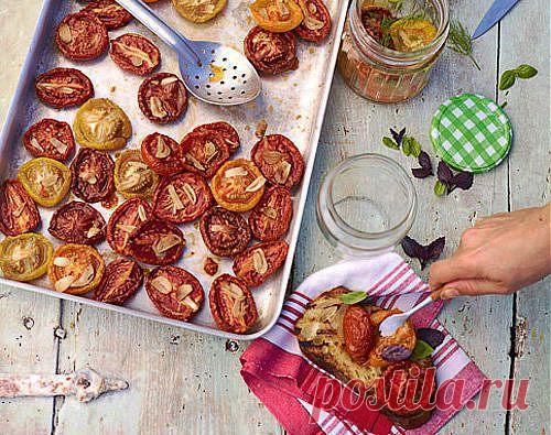 Рецепты постных блюд. Помидоры как закуска