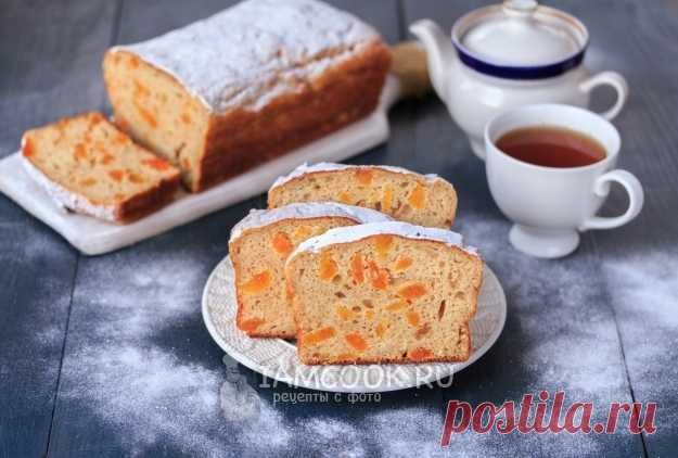 Творожная запеканка с курагой