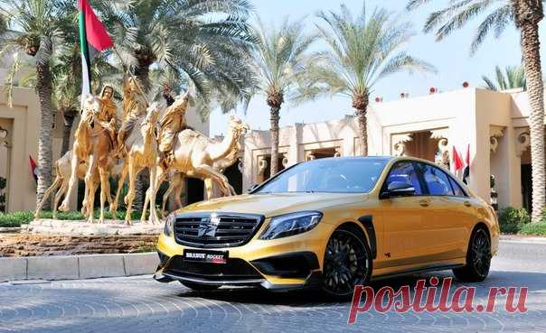 Самый красивый, самый быстрый: Mercedes-Benz S65 AMG Brabus