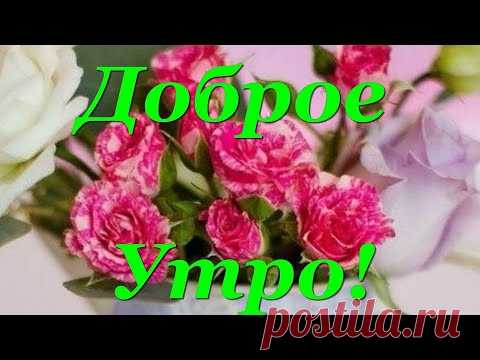 Доброе Утро ! Пусть Утро будет Добрым и День Прекрасным ! Красивая Песня С Добрым Утром !