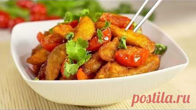 Жареные баклажаны по-китайски. Рецепт от Всегда Вкусно!