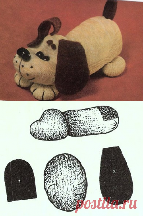 Мягкая игрушка из носка