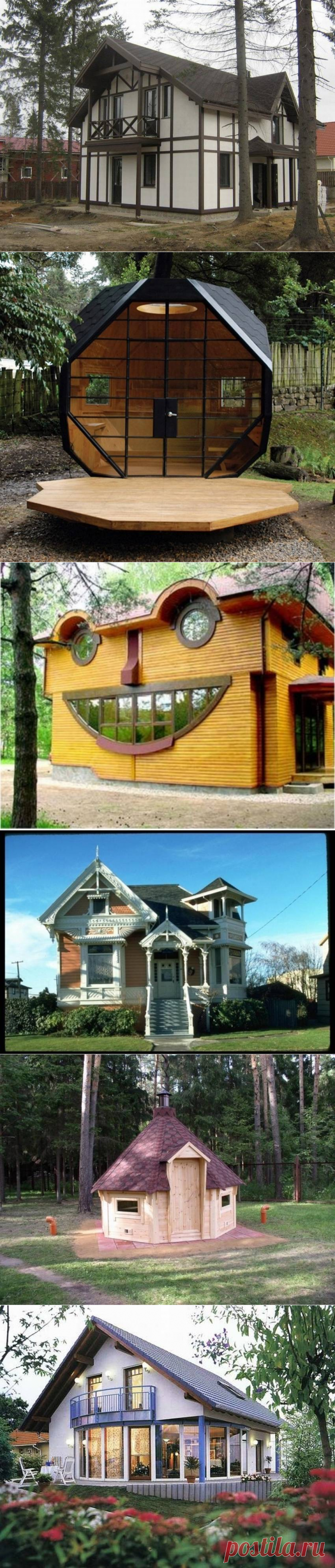 150  фото необычных домов