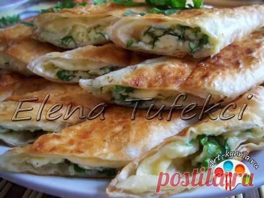 "Жареный лаваш с брынзой" (МК от Елены) » Арт-кухня