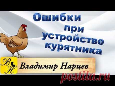 Курятник "Ошибки при устройстве курятника"
