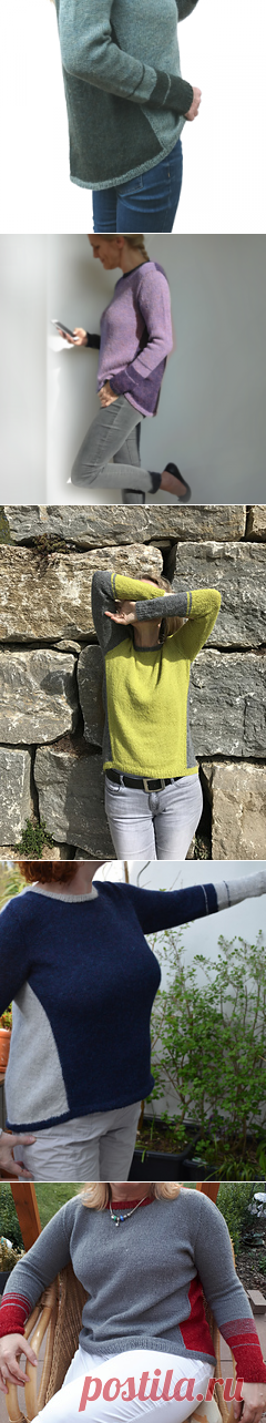 Ravelry: Half-Half pattern by Hinterm Stein