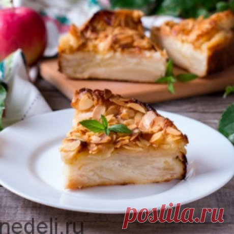 «Невидимый» яблочный пирог