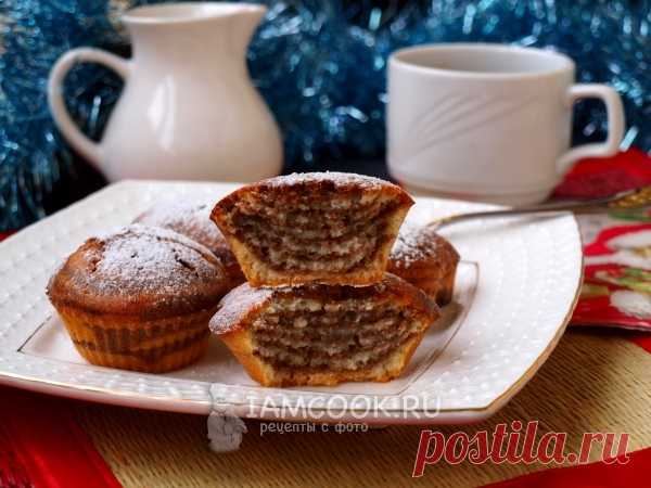 Кексы «Зебра» на кефире