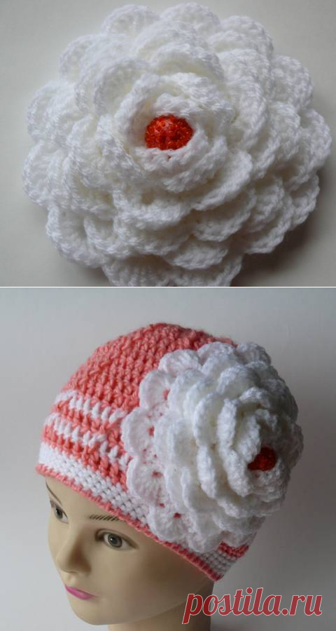 Мастер-класс по шапочке с Розой ( пирожок) - Страна Мам
