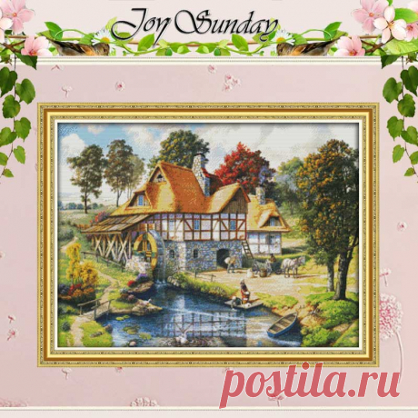 1097.71руб. 55% СКИДКА|Набор для вышивки крестиком 11CT 14CT, оптовая продажа, Набор для вышивки крестиком, домашний декор|cross stitch 11ct|cross stitch setcounted cross stitch | АлиЭкспресс Покупай умнее, живи веселее! Aliexpress.com