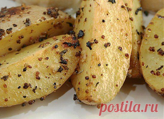 Как приготовить блюдо "картофель, запеченный в горчице"  - рецепт, ингридиенты и фотографии | sloosh