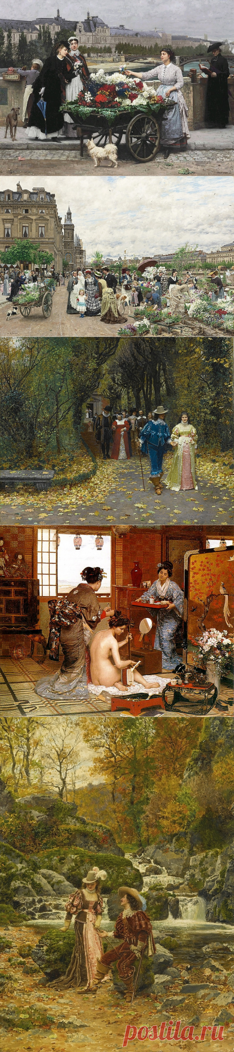 Мари-Франсуа Фермен-Жирар (Marie-Francois Firmin-Girard), 1838-1921. Франция