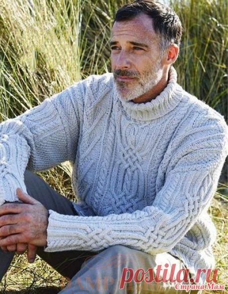 . Мужской свитер «Окли» - Вязание - Страна Мам