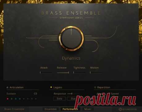 Native Instruments SYMPHONY SERIES BRASS ENSEMBLE KONTAKT  | 27 GB

SYMPHONY SERIES – BRASS ENSEMBLE delivers high-class orchestral brass recordings arranged in an elegant, supremely usable interface.


DESIGNED FOR PROFESSIONALS
Welcome to SYMPHONY SERIES – BRASS ENSEMBLE. State-of-the-art recordings deliver unparalleled sonic depth and realism.