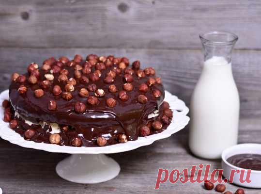 Рецепт торта без муки и без выпечки — Домашняя кулинария