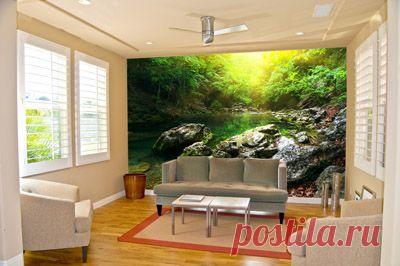 3D обои в интерьере - Мой дом