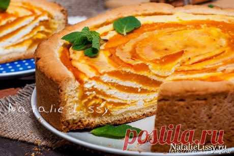 Потрясающий антикризисный песочный пирог с творогом и тыквой!