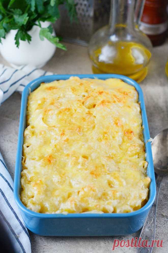 Запеканка из макарон с сыром - пошаговый рецепт с фото